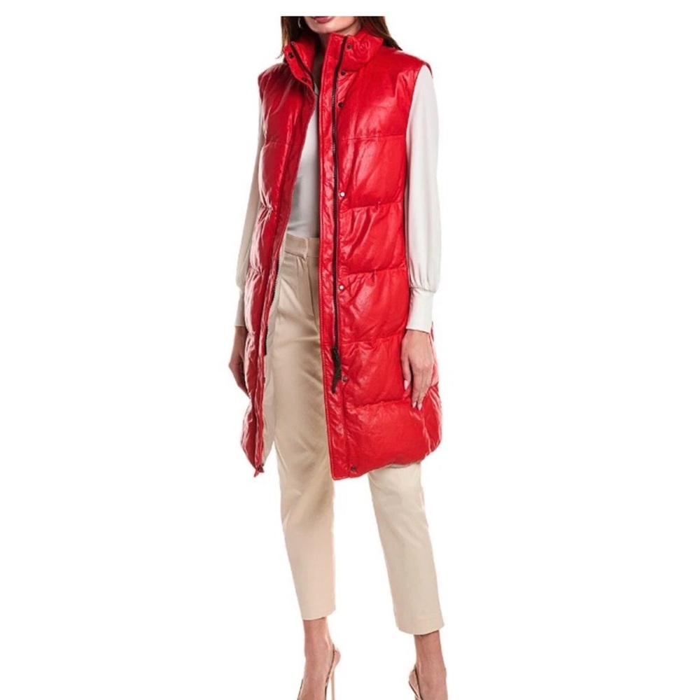 Brunello Cucinelli Red and Cream Jacket